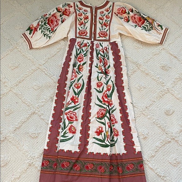 New Farm Rio Ainika Floral Maxi Dress - Picture 7 of 7